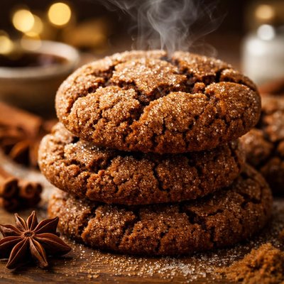 Image of New England Molasses Cookies