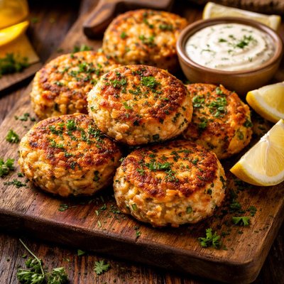 Image of New England Potato Salmon Cakes