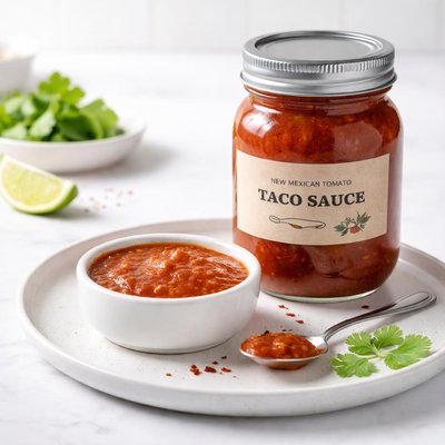 Image of New Mexican Tomato Taco Sauce for Canning