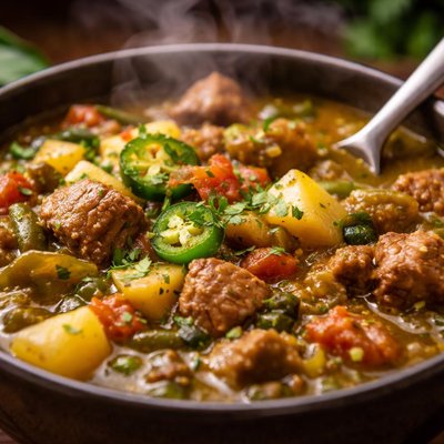 Image of New Mexico Green Chili Stew