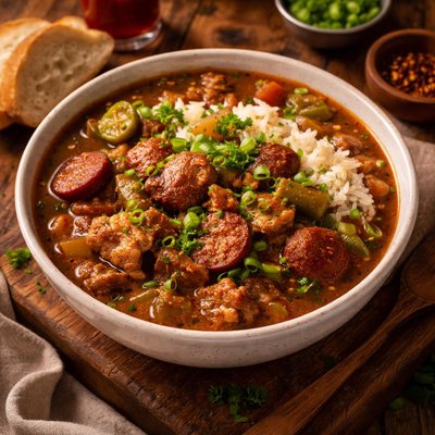 Image of New Orleans Pork Gumbo
