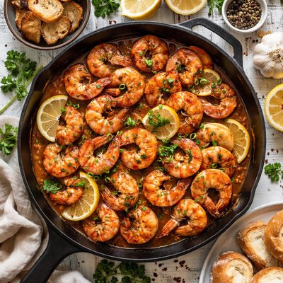 Image of New Orleans Spicy Barbecued Shrimp