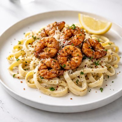 Image of New Orleans Style Shrimp Alfredo