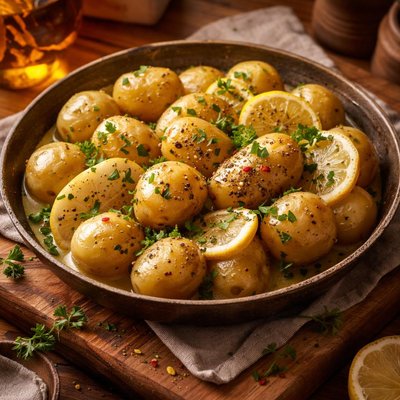 Image of New Potatoes with Lemon Butter