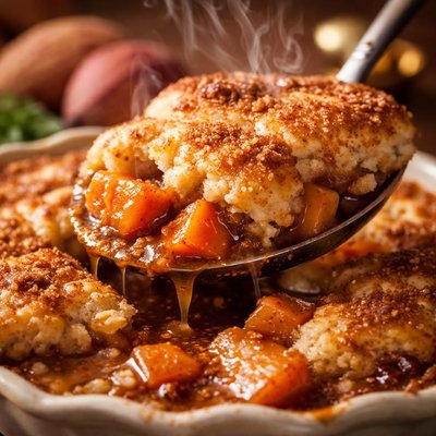 Image of New Sweet Potato Cobbler