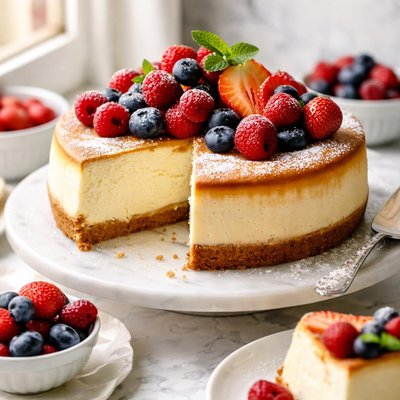 Image of New York Deli Style Cheesecake