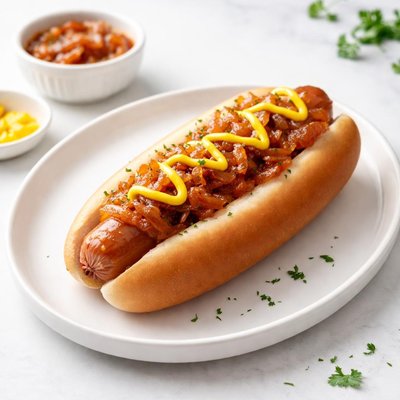 Image of New York Hot Dog Onion Sauce United States
