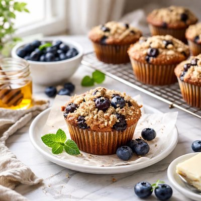 Image of Newfoundland Blueberry Muffins