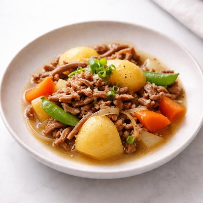Image of Niku Jaga Flavoured Meat and Potatoes
