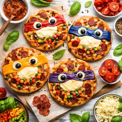 Image of Ninja Turtle Pizzas