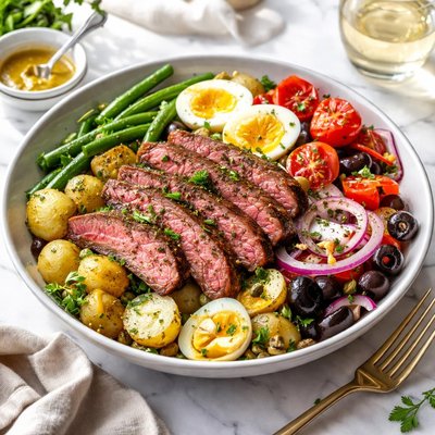Image of Nioise Steak Salad