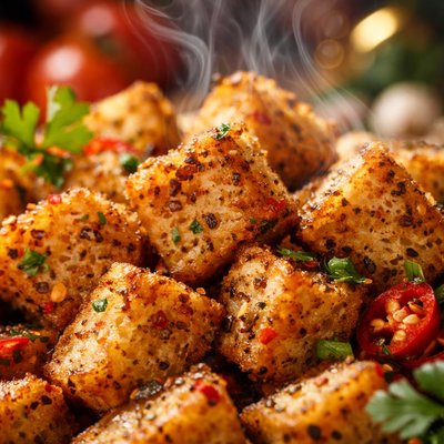 Image of No 1 Spicy Seasoned Croutons