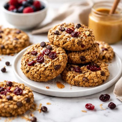Image of No Bake Breakfast Cookies