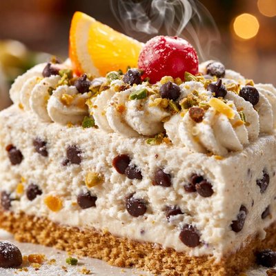 Image of No Bake Cannoli Cake