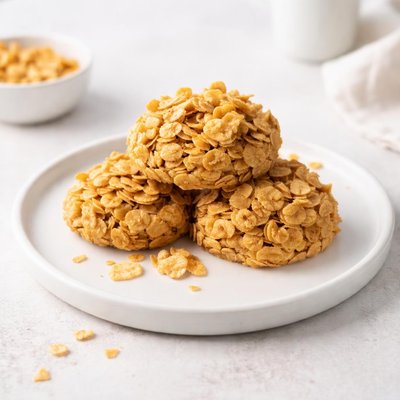 Image of No Bake Cereal Cookies
