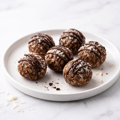 Image of No Bake Chocolate Balls