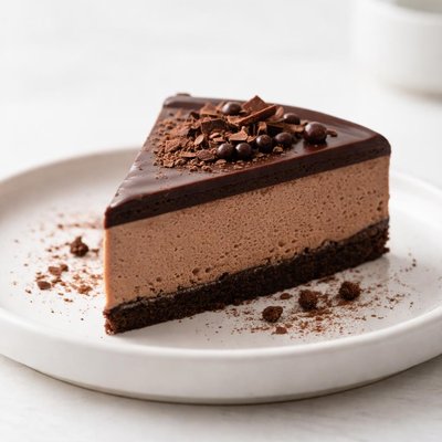 Image of No Bake Chocolate Cheesecake Dessert