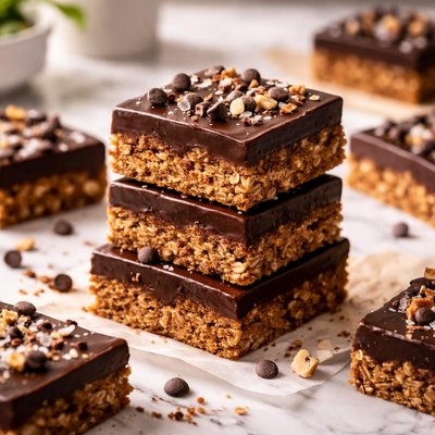 Image of No Bake Chocolate Cookie Squares