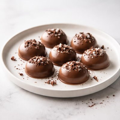 Image of No Bake Chocolate Pudding Drops