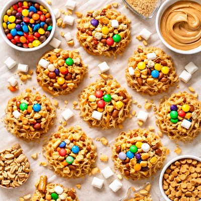 Image of No Bake Chow Mein Noodle Cookies