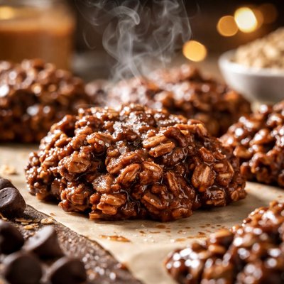Image of No Bake Cookies with a Measure of Love