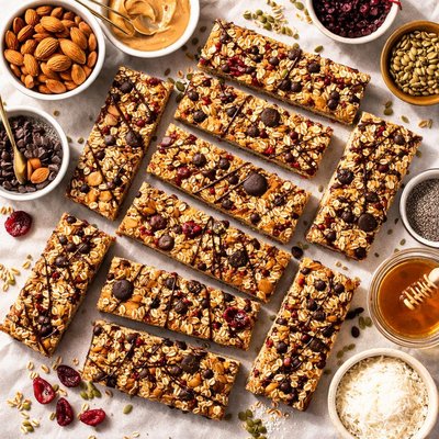 Image of No Bake Energy Bars