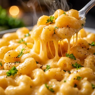 Image of No Bake Homemade Mac N Cheese
