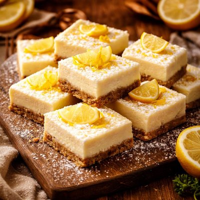 Image of No Bake Lemon Squares