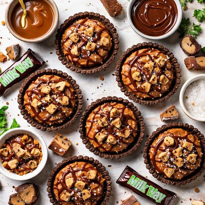 Image of No Bake Milky Way Tarts
