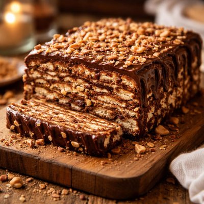 Image of No Bake Mock Cake