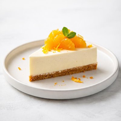 Image of No Bake Orange Cheesecake