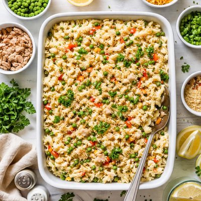 Image of No Bake Tuna Casserole