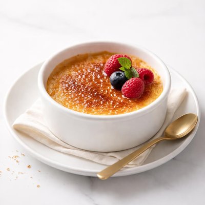Image of No Blow Torch Creme Brulee