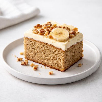 Image of No Bowl Banana Cake