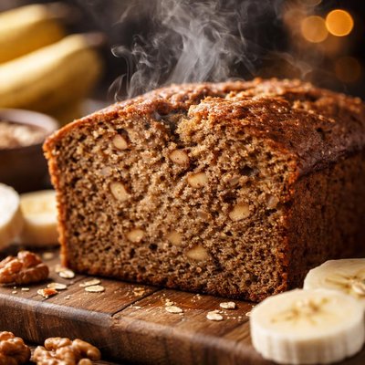 Image of No Butter Banana Bread
