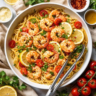 Image of No Butter Shrimp Scampi
