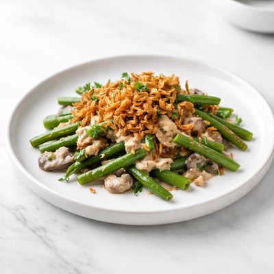 Image of No Cans Please Green Bean Casserole