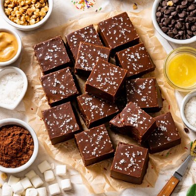 Image of No Cook Chocolate Fudge