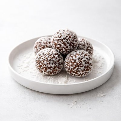 Image of No Cook Cocoa Balls Chockladbullar
