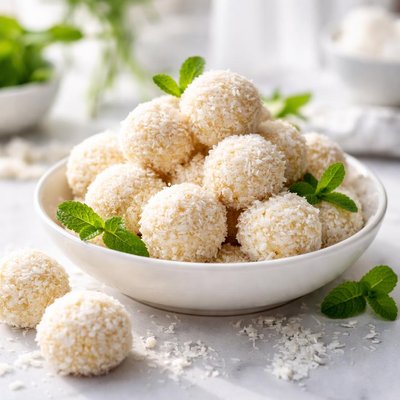 Image of No Cook Snowballs