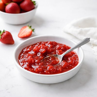 Image of No Cook Strawberry Jam