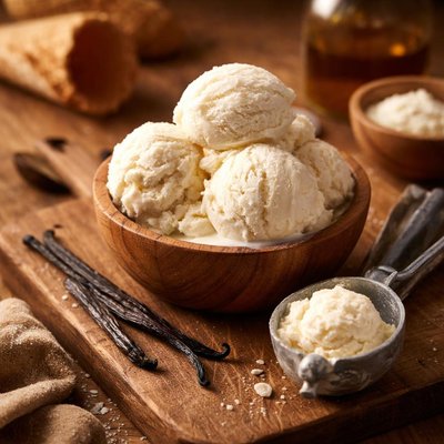 Image of No Cook Vanilla Ice Cream
