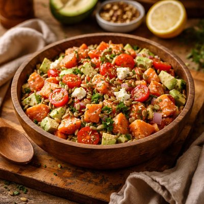 Image of No Cooking Sweet Potato Salad