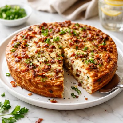 Image of No Crust Bacon Quiche