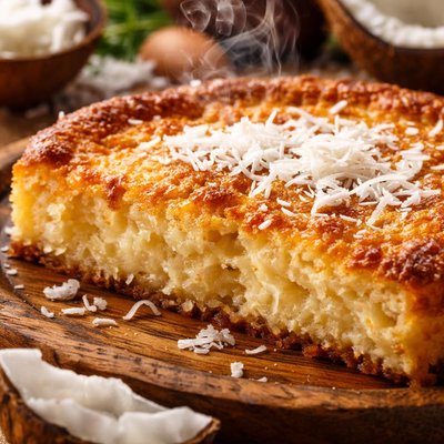 Image of No Crust Coconut Pie