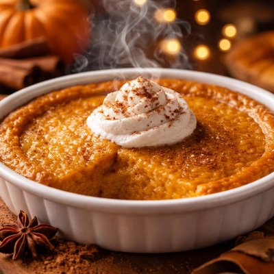 Image of No Crust Lighter Pumpkin Pie