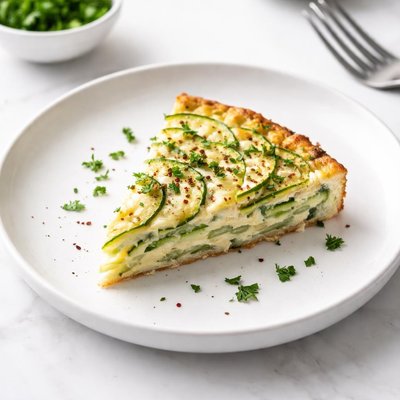 Image of No Crust Zucchini Pie