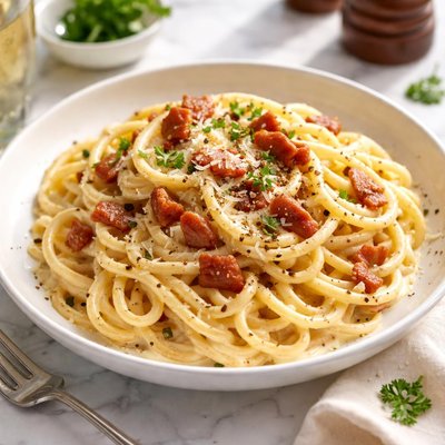 Image of No Egg Cream Carbonara