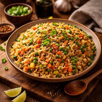 Image of No Egg Fried Rice