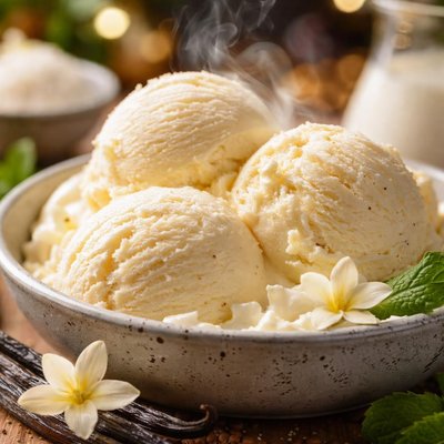 Image of No Egg Vanilla Ice Cream